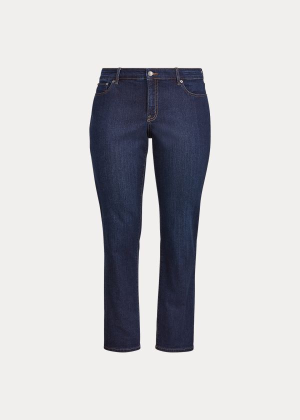 Ralph Lauren Modern Straight Curvy Jeans Dame Danmark (UXEHT9847)